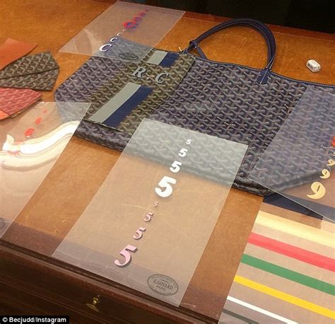 custom goyard|goyard personalization.